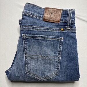 Lucky Brand Womens Jeans Sweet Mid-Rise Boot Whiskered Cowgirl Y2K Sz 6 28x31